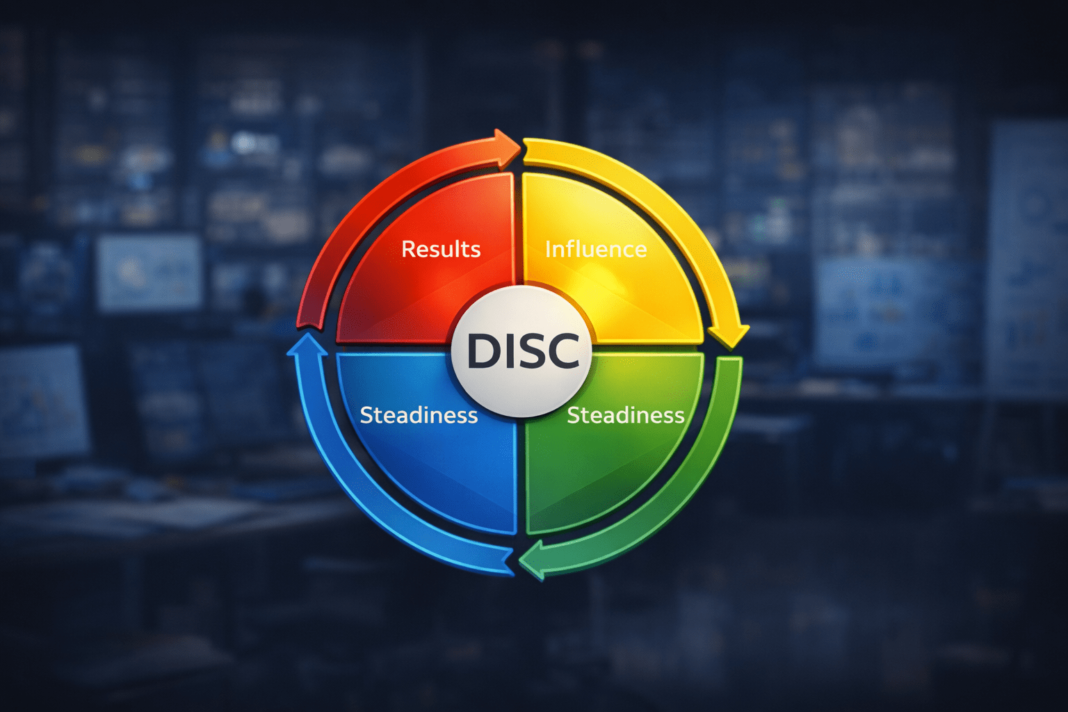 DISC personality model diagram